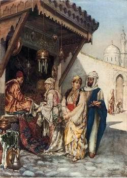 unknow artist Arab or Arabic people and life. Orientalism oil paintings 596 oil painting image